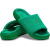 imageCrocs UnisexAdult Classic Towel Slide Sandals for Women and MenGreen Ivy