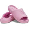 imageCrocs UnisexAdult Classic Towel Slide Sandals for Women and MenPink Tweed