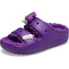 imageCrocs UnisexAdult McDonalds X Cozzzy Sandal SlidePurple