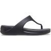 imageCrocs Womens Boca Wedge Flip Flop SandalBlack