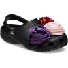 imageCrocs Womens Classic Embellished ClogBlack Rosette