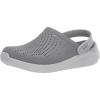 imageCrocs Womens LiteRide ClogsSmokePearl White