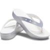 imageCrocs Womens Platform Flip Flop SandalWhiteGlitter