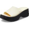 imageCrocs Womens Skyline Slides SandalVanillaBlack