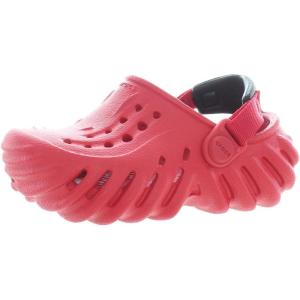 imageCrocs Boys Echo Clog PS ShoesRedVarsity Red
