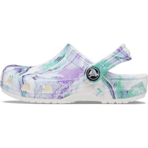 imageCrocs Kids Classic Tie Dye ClogsMarble Tie Dye