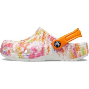 imageCrocs Kids Classic Tie Dye ClogsOrange Zing Splatter Dye