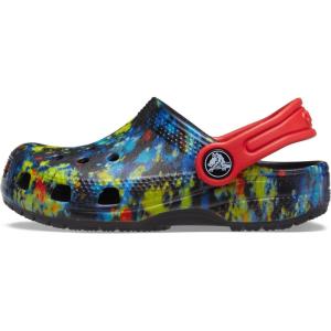 imageCrocs Kids Classic Tie Dye ClogsSplatter DyeRed