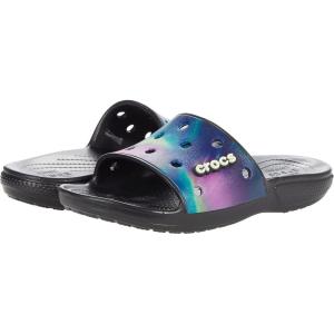 imageCrocs Unisex Adult Classic Slide SandalsMultiBlackout of This World