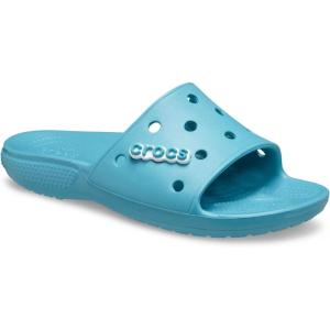 imageCrocs Unisex Adult Classic Slide SandalsTurquoise Tonic