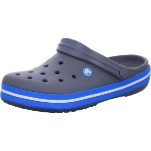 imageCrocs Unisex Adult Crocband ClogCharcoal Grey Ocean