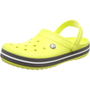 imageCrocs Unisex Adult Crocband ClogCitrus Grey