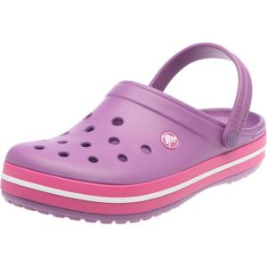 imageCrocs Unisex Adult Crocband ClogDahlia Fuchsia
