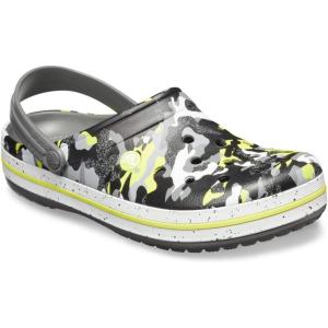 imageCrocs Unisex Adult Crocband ClogMulticolour Camo Graphite