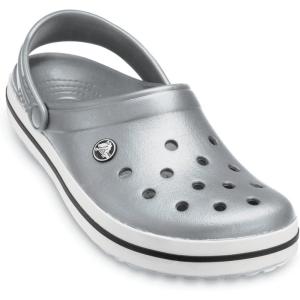 imageCrocs Unisex Adult Crocband ClogSilver