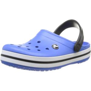 imageCrocs Unisex Adult Crocband ClogVarsity Blue Black
