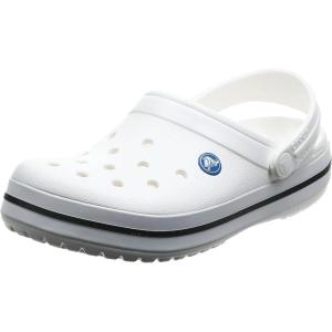 imageCrocs Unisex Adult Crocband ClogWhite Pink Lemonade