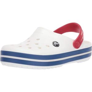 imageCrocs Unisex Adult Crocband ClogWhiteBlue Jean