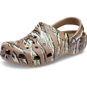 imageCrocs UnisexAdult Classic Printed Camo ClogKhaki