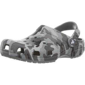 imageCrocs UnisexAdult Classic Printed Camo ClogSlate GreyMulti