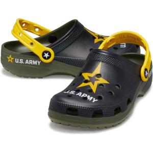 imageCrocs UnisexAdult Classic United States Military ClogsArmy Green