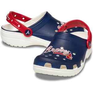 imageCrocs UnisexAdult MLB Classic ClogsAtlanta Braves
