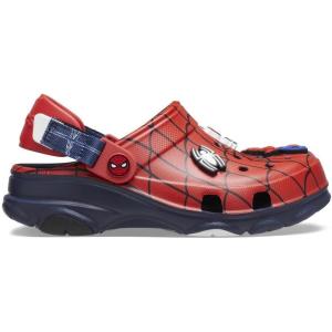 imageCrocs UnisexChild Classic AllTerrain Spiderman ClogsNavy