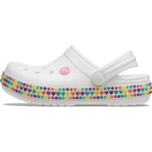 imageCrocs UnisexChild Crocband Rainbow Band ClogRainbow Hearts