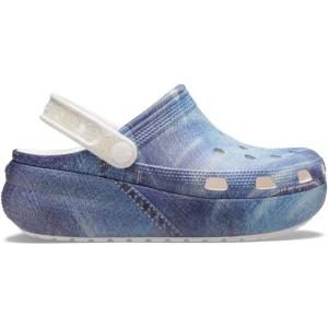 imageCrocs UnisexChild Cutie Crush ClogWhiteMulti Denim
