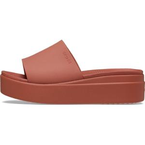 imageCrocs Womens Brooklyn Platform SlidesSpice