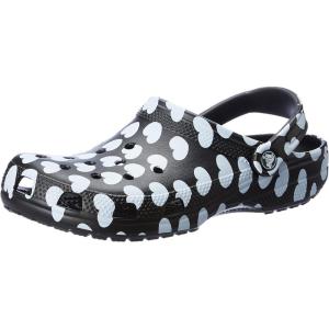 imageCrocs Womens Classic Marbled Tiedye ClogsBlackWhite