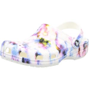imageCrocs Womens Classic Solar Rainbow ClogsGarnetMulti