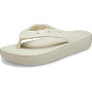 imageCrocs Womens Platform Flip Flop SandalBone