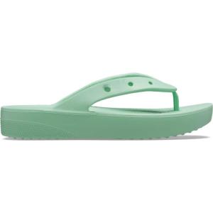 imageCrocs Womens Platform Flip Flop SandalJade Stone