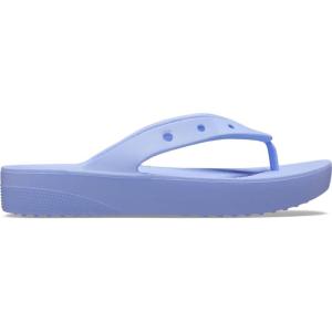 imageCrocs Womens Platform Flip Flop SandalMoon Jelly