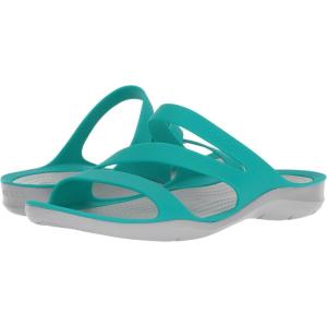 imageCrocs Womens Swiftwater SandalTropical TealLight Grey