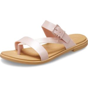 imageCrocs Womens Tulum Toe Post SandalsPink Clay