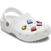 imageCrocs Jibbitz Packs for Shoes and Sandals  Beautiful Accessory Colorful Charms and Constructed with Synthetic MaterialPac Man 5Pack