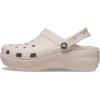 imageCrocs Womens Classic Platform ClogOffwhite