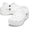 imageCrocs Womens Classic Platform ClogWhite