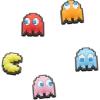 imageCrocs Jibbitz Packs for Shoes and Sandals  Beautiful Accessory Colorful Charms and Constructed with Synthetic MaterialPac Man 5Pack
