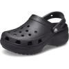 imageCrocs Womens Classic Platform ClogBlack
