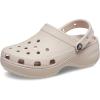 imageCrocs Womens Classic Platform ClogOffwhite
