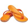 imageCrocs Unisex Adult Crocband Flip Flop SandalBlazing Orangewhite
