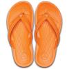 imageCrocs Unisex Adult Crocband Flip Flop SandalBlazing Orangewhite