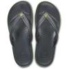imageCrocs Unisex Adult Crocband Flip Flop SandalGraphiteVolt Green