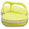 imageCrocs Unisex Adult Crocband Flip Flop SandalTennis Ball GreenWhite