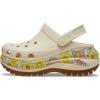 imageCrocs Unisex Adult Mega Crush ClogsVanillaMulti Retro Floral