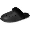 imageCrocs UnisexAdult Classic Fuzz Scuff SlippersBlack