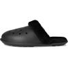 imageCrocs UnisexAdult Classic Fuzz Scuff SlippersBlack